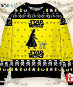 Christmas Star Wars Darth Vader & Stormtrooper Sweater, Star Wars Christmas Sweater