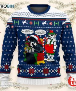 Christmas Star Wars Darth Vader I Find Your Lack of Faith Disturbing Sweater, Star Wars Ugly Sweatshirt