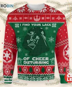 Christmas Star Wars Darth Vader Ugly Christmas Sweater
