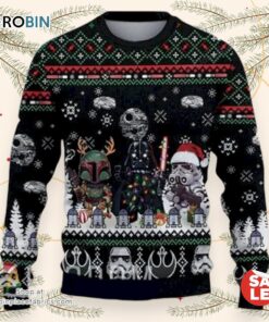 Christmas Star Wars Merry Xmas Star Wars Movies Sweater