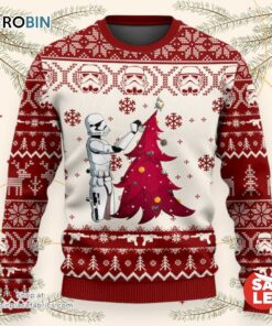 Christmas Star Wars Stormtrooper Make It A December To Remember Sweater, Star Wars Ugly Sweatshirt