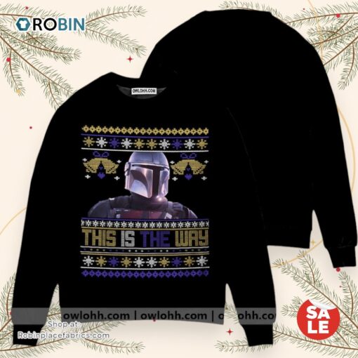 Christmas Star Wars The Way Cool Star Wars Sweater