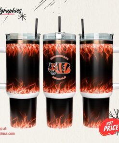 Cincinnati Bengals 40oz Tumbler NFL Tumbler Wrap Cincinnati Bengals 40oz Tumbler NFL Tumbler Wrap