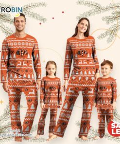 Cincinnati Bengals Christmas NFL Custom Family Pajamas