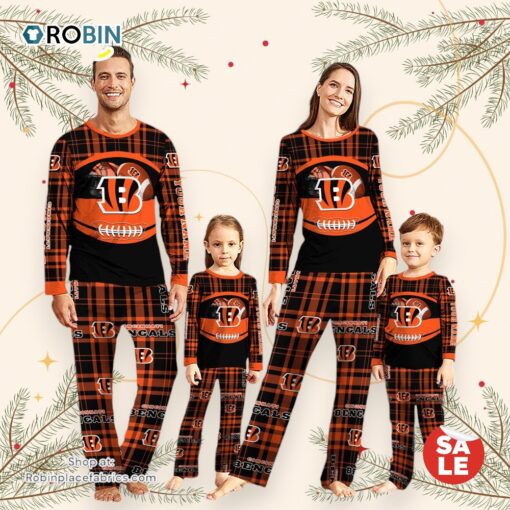 Cincinnati Bengals NFL Custom Your Name Football Team Pajamas