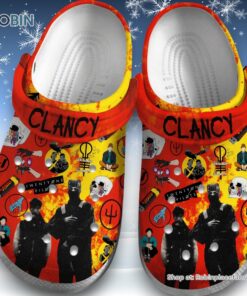 Clancy Twenty One Pilots Horror Halloween Movie Unisex Classic Crocs