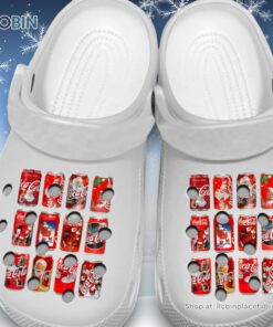 Classic Coke Cola Soda Cans 3D Printed Crocs Shoes
