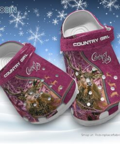 Classic Country Girl 3D Printed Crocs Shoes