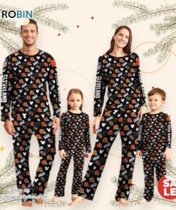 Cleveland Browns NFL And Mickey Mouse Pajamas Custom Your Name