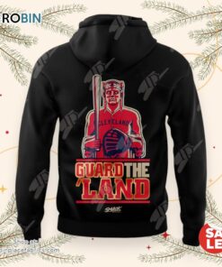 Cleveland Guardians ALCS 2024 GUARD The LAND Hoodie   Black