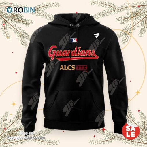 Cleveland Guardians ALCS 2024 Stand For The Land 3D Hoodie   Black