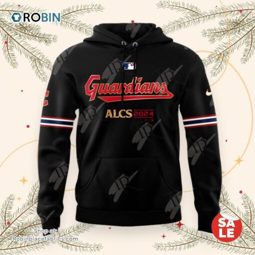 Cleveland Guardians ALCS 2024 The Land Hoodie   Black