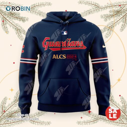 Cleveland Guardians ALCS 2024 The Land Hoodie   Navy