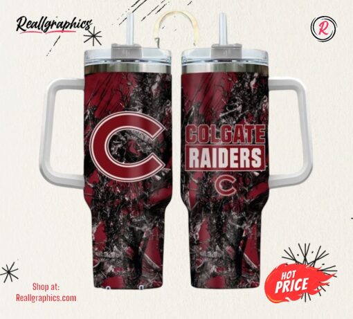 Colgate Raiders Realtree Hunting 40oz Tumbler