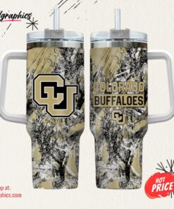 Colorado Buffaloes Realtree Hunting 40oz Tumbler