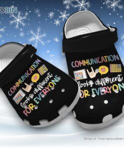 Comfortable Communication For Everyone 3D Printed Crocs Shoes