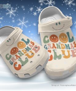 Cool Grandmas Club 3D Printed Crocs Clogs Shoes Cool Grandmas Club 3D Printed Crocs Clogs Shoes