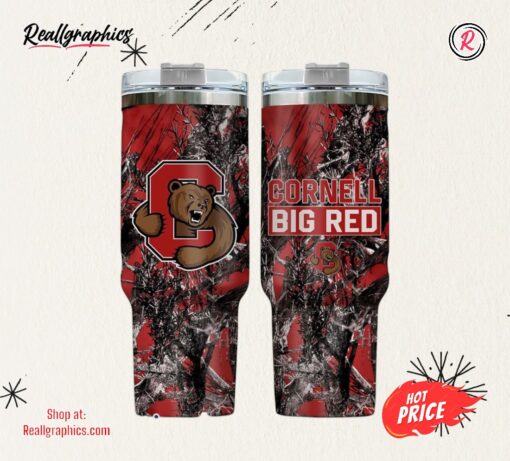 Cornell Big Red Realtree Hunting 40oz Tumbler