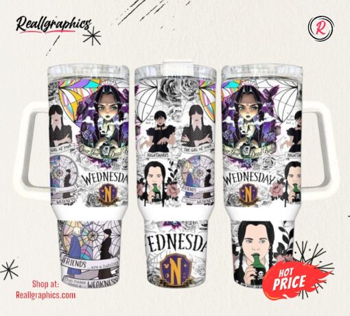 Custom Movie Sublimated 40oz Quencher Tumbler