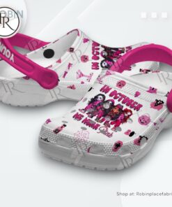 Custom Name Horror Movies In October We Wear Pink Crocs