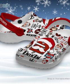 Custom Name Merry Christmas Eminem Classic Crocs