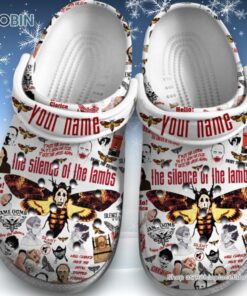 Custom Name The Silence Of The Lambs Horror Movie Unisex Classic Crocs