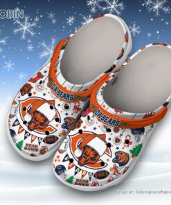 Da Bears Merry Christmas Classic Crocs
