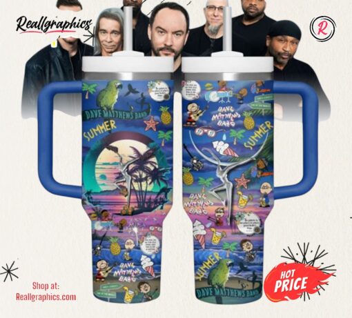 Dave Matthews Band In Summer Stanley Tumbler Cup
