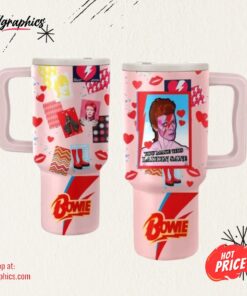 David Bowie 40Oz Tumbler You Make This Laddin Sane