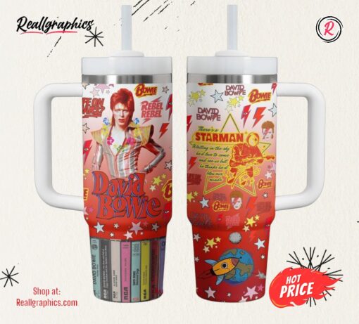 David Bowie There’s A Starman Stanley Tumbler 40oz