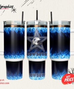 Dallas Cowboys 40oz Tumbler NFL Tumbler Wrap