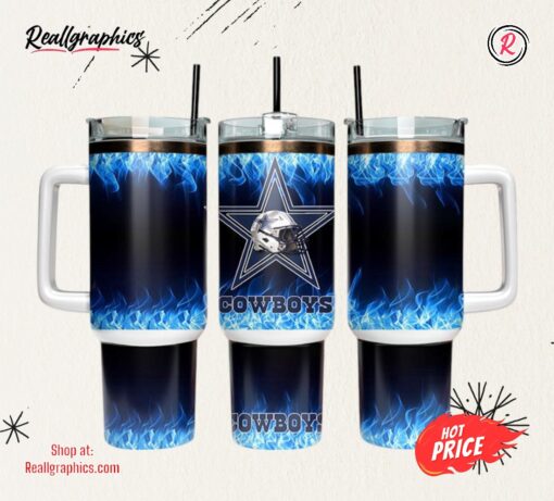 Dallas Cowboys 40oz Tumbler NFL Tumbler Wrap