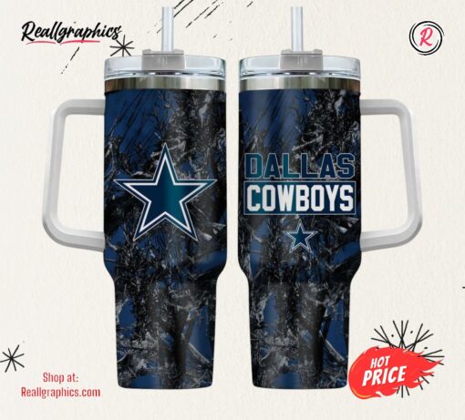 Dallas Cowboys NFL Hunting Personalized Stanley Tumbler 40oz