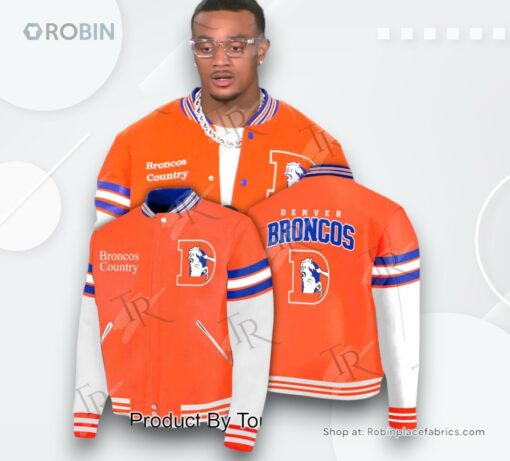 Denver Broncos New Season Baseball Jacket 2024