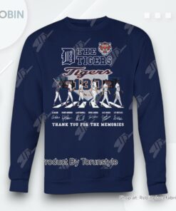 Detroit Tigers 130 Years 1894 2024 Thank You For The Memories T Shirt