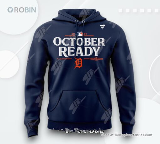 Detroit Tigers 2024 MLB Postseason AOP Clothing (Hoodie, Sweatshirt, T Shirt)