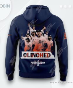 Detroit Tigers 2024 October Ready Clinched Postseason AOP Clothing (Hoodie, Sweatshirt, T Shirt)