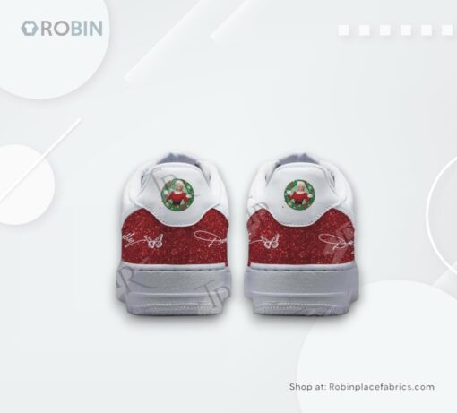 Dolly Parton Have A Holly Dolly Christmas Air Force 1 Sneakers