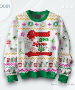 Donut You Know Its Christmas Sweater