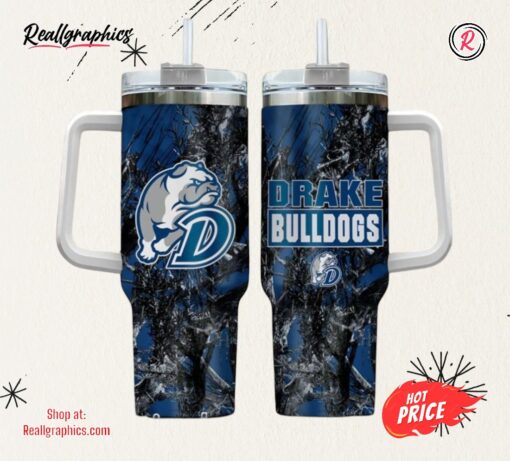 Drake Bulldogs Realtree Hunting 40oz Tumbler