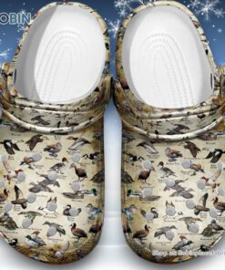 Ducks Of The World 3D Printed Crocs Clogs Shoes