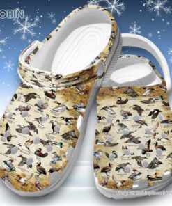 Ducks Of The World 3D Printed Crocs Clogs Shoes