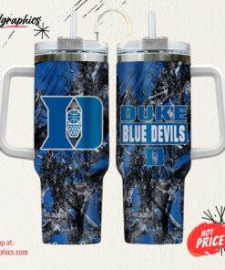 Duke Blue Devils Realtree Hunting 40oz Tumbler
