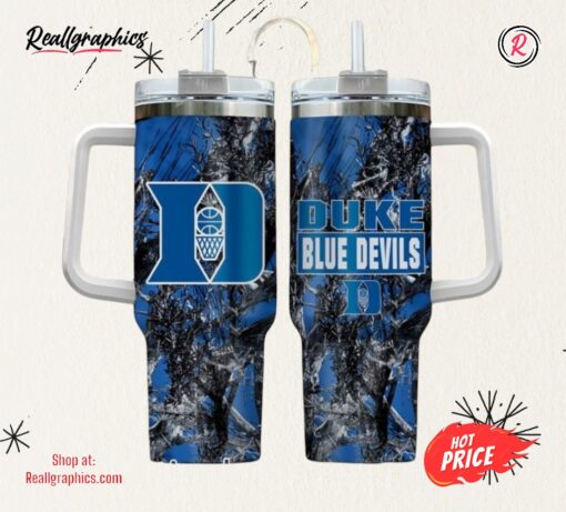 Duke Blue Devils Realtree Hunting 40oz Tumbler