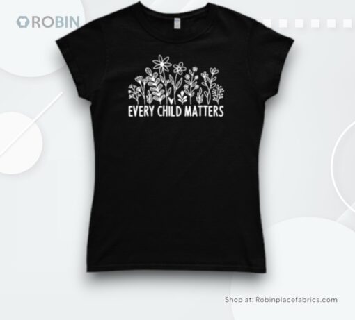 Every Child Matters Flowers Shirt