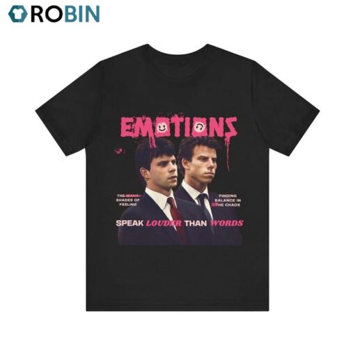 Emotions Vintage Style True Crime Shirt Unisex Shirt