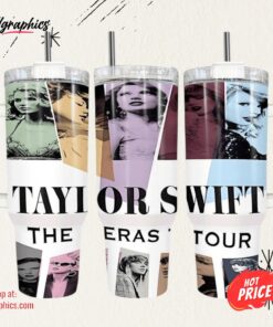 Era’s Swiftie 40 Oz Tumbler Taylor Music Album Stainless Tumbler Eras Tour
