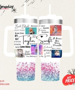 Era’s Swiftie 40 Oz Tumbler Taylor Music Album Stainless Tumbler Eras Tour 2024