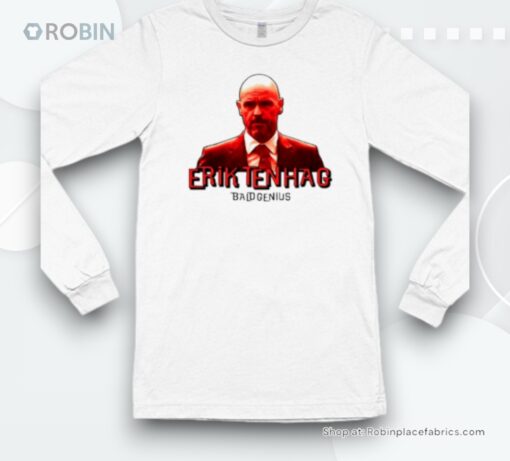 Erik Ten Hag Bald Genius Manchester United Shirt
