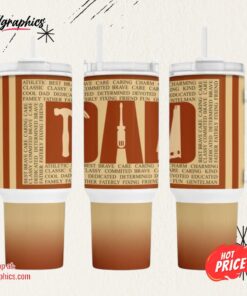 Fathers Day Tumbler 40 OZ For Dad Fathers Day Tumbler 40 OZ For Dad